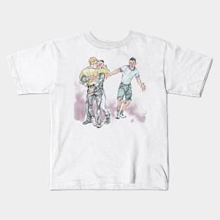 Unexpected meeting Kids T-Shirt